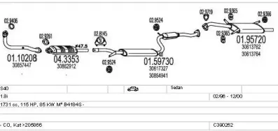 Система выпуска ОГ MTS купить