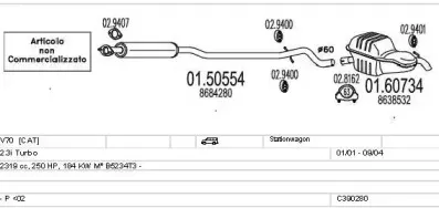 Система выпуска ОГ MTS купить