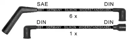 Комплект проводов зажигания BBT купить