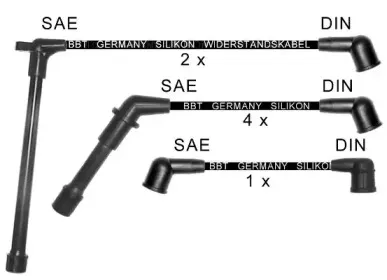 Комплект проводов зажигания BBT купить