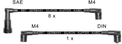 Комплект проводов зажигания BBT купить