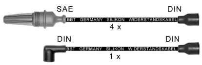Комплект проводов зажигания BBT купить