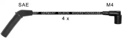 Комплект проводов зажигания BBT купить