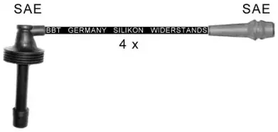 Комплект проводов зажигания BBT купить