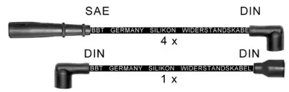 Комплект проводов зажигания BBT купить