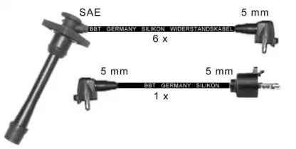 Комплект проводов зажигания BBT купить