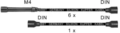 Комплект проводов зажигания BBT купить