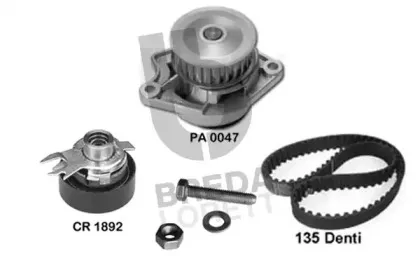 Водяной насос + комплект зубчатого ремня BREDA LORETT купить