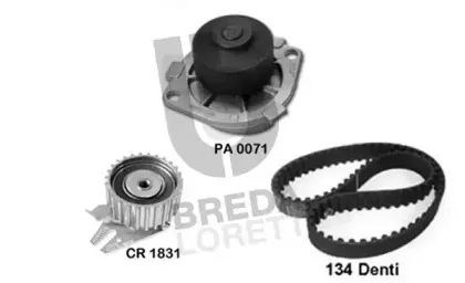 Водяной насос + комплект зубчатого ремня BREDA LORETT купить