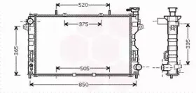Радиатор, охлаждение двигателя ALLMAKES купить