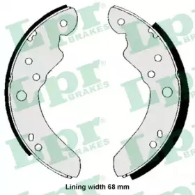 Комплект тормозных колодок LPR купить