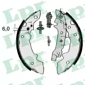 Комплект тормозных колодок LPR купить