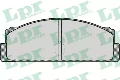 Комплект тормозных колодок, дисковый тормоз LPR купить