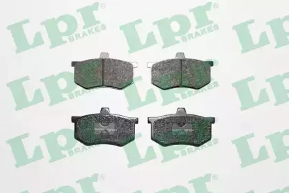 Комплект тормозных колодок, дисковый тормоз LPR купить