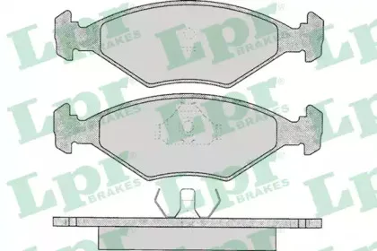 Комплект тормозных колодок, дисковый тормоз LPR купить