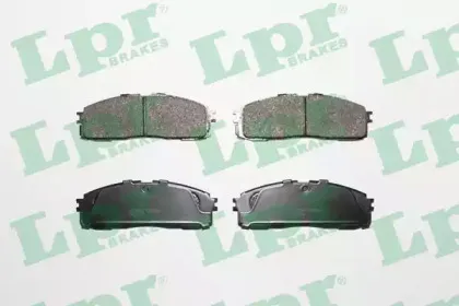 Комплект тормозных колодок, дисковый тормоз LPR купить