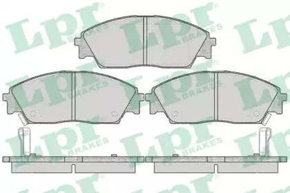 Комплект тормозных колодок, дисковый тормоз LPR купить