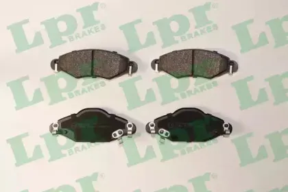 Комплект тормозных колодок, дисковый тормоз LPR купить