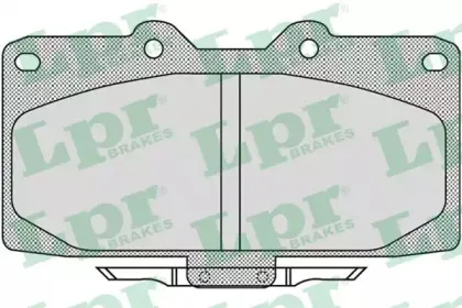 Комплект тормозных колодок, дисковый тормоз LPR купить
