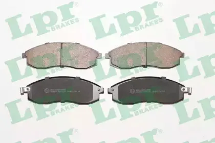 Комплект тормозных колодок, дисковый тормоз LPR купить