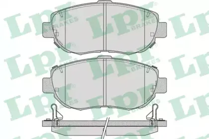 Комплект тормозных колодок, дисковый тормоз LPR купить