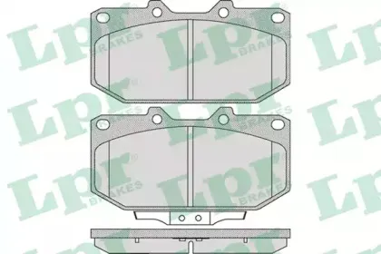 Комплект тормозных колодок, дисковый тормоз LPR купить
