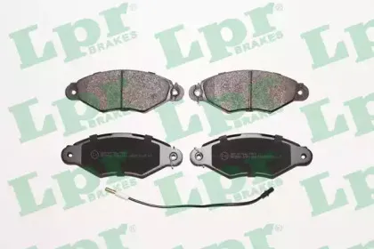 05P1106  LPR - Гальмівні колодки до дисків LPR купить