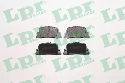 Комплект тормозных колодок, дисковый тормоз LPR купить