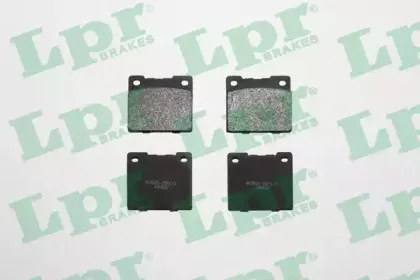 Комплект тормозных колодок, дисковый тормоз LPR купить