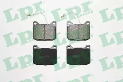 Комплект тормозных колодок, дисковый тормоз LPR купить