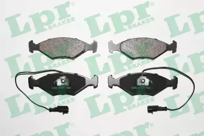 Комплект тормозных колодок, дисковый тормоз LPR купить