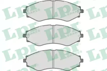 Комплект тормозных колодок, дисковый тормоз LPR купить