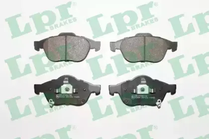 Комплект тормозных колодок, дисковый тормоз LPR купить