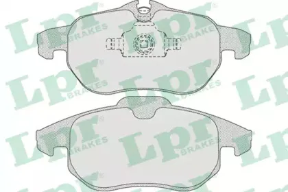 Комплект тормозных колодок, дисковый тормоз LPR купить