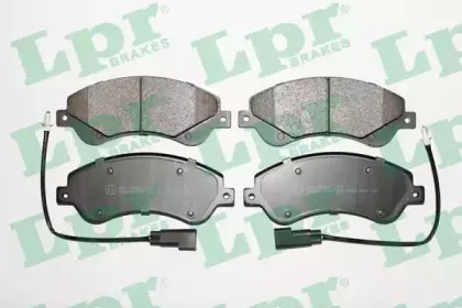 05P1259  LPR - Гальмівні колодки до дисків (F, V, з датчиком) LPR купить