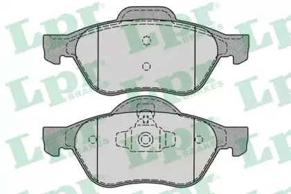 05P1279  LPR - Гальмівні колодки до дисків (F, V) LPR купить