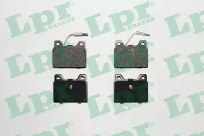 Комплект тормозных колодок, дисковый тормоз LPR купить