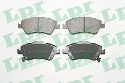 Комплект тормозных колодок, дисковый тормоз LPR купить