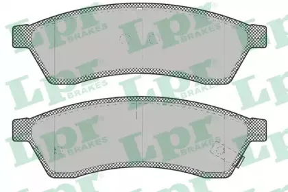 Комплект тормозных колодок, дисковый тормоз LPR купить