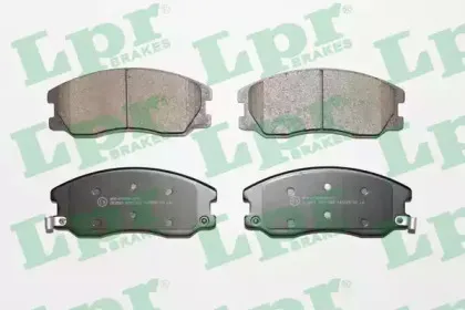 Комплект тормозных колодок, дисковый тормоз LPR купить