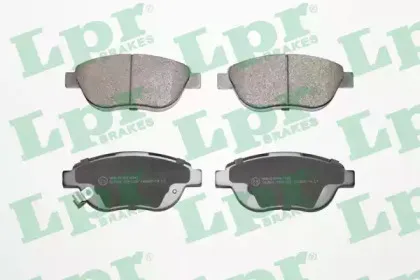 Комплект тормозных колодок, дисковый тормоз LPR купить