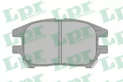 Комплект тормозных колодок, дисковый тормоз LPR купить