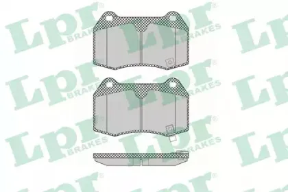 Комплект тормозных колодок, дисковый тормоз LPR купить