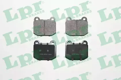 Комплект тормозных колодок, дисковый тормоз LPR купить