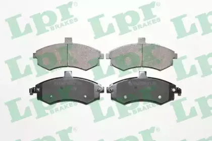 Комплект тормозных колодок, дисковый тормоз LPR купить