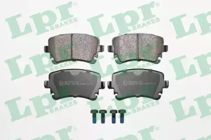 Комплект тормозных колодок, дисковый тормоз LPR купить