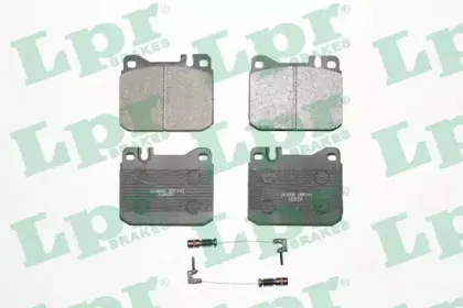 Комплект тормозных колодок, дисковый тормоз LPR купить