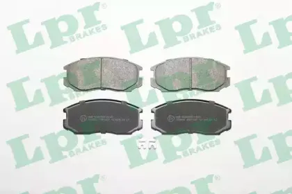 Комплект тормозных колодок, дисковый тормоз LPR купить