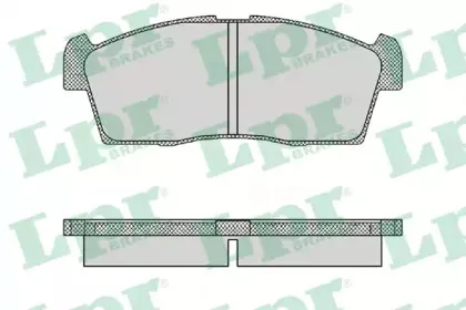 Комплект тормозных колодок, дисковый тормоз LPR купить