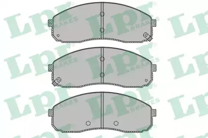 Комплект тормозных колодок, дисковый тормоз LPR купить